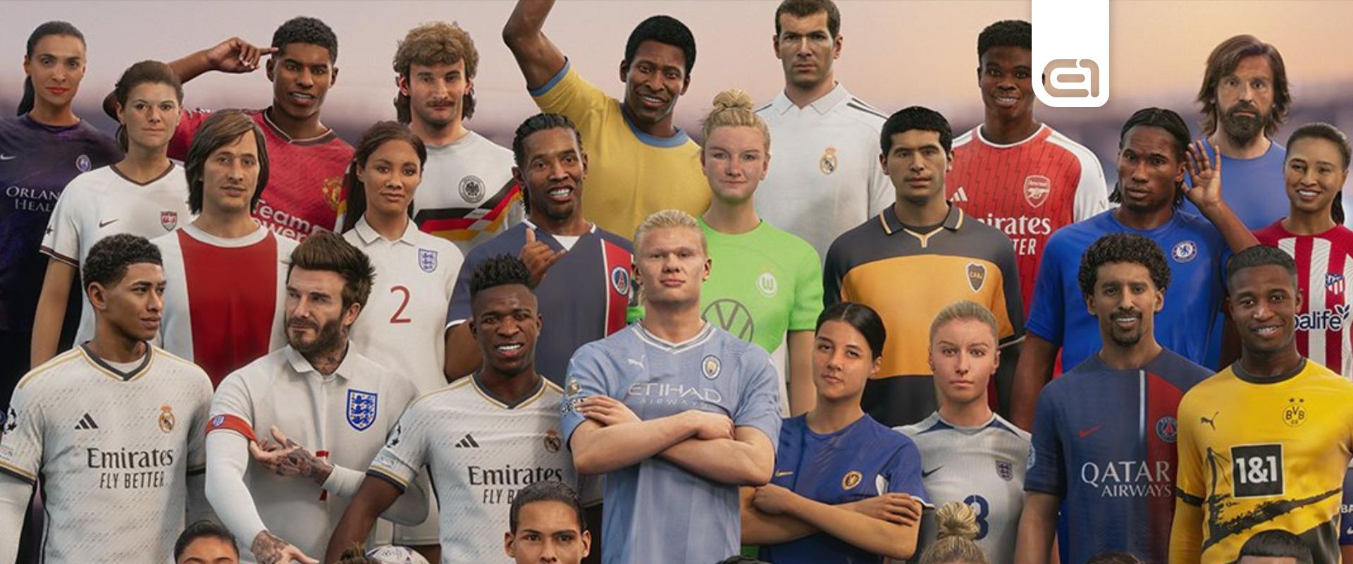 Itt az új FIFA: Bemutatták az EA Sports FC 24-et, a nagybetűs focis játékot