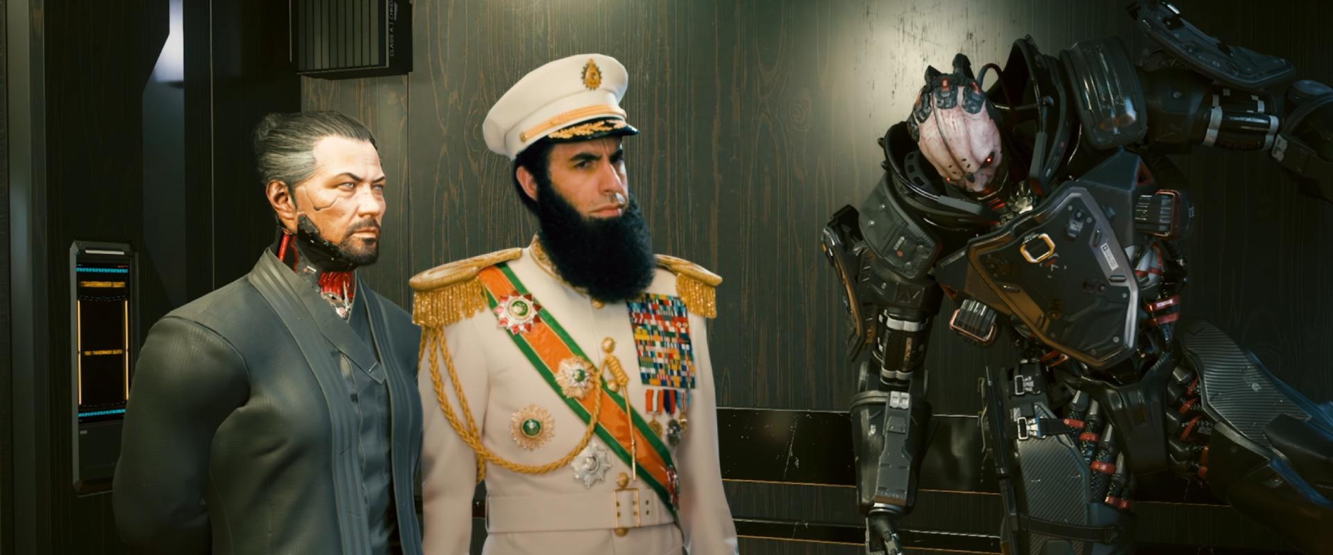 Sasha Baron Cohen is bekerült a Cyberpunk 2077-be