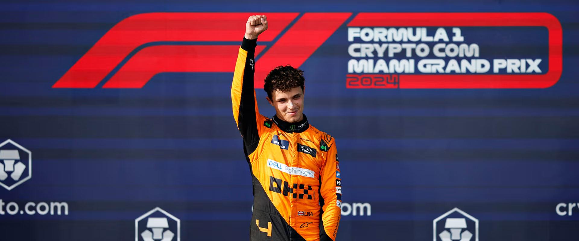 Lando Norris Miami után az F1 24-ben is lenyomja Max Verstappent