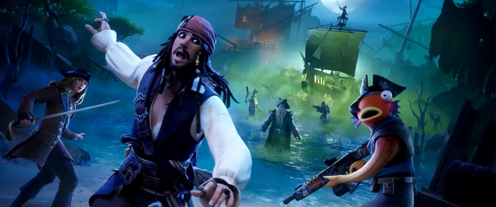 Jack Sparrow karakterével erősít a Fortnite