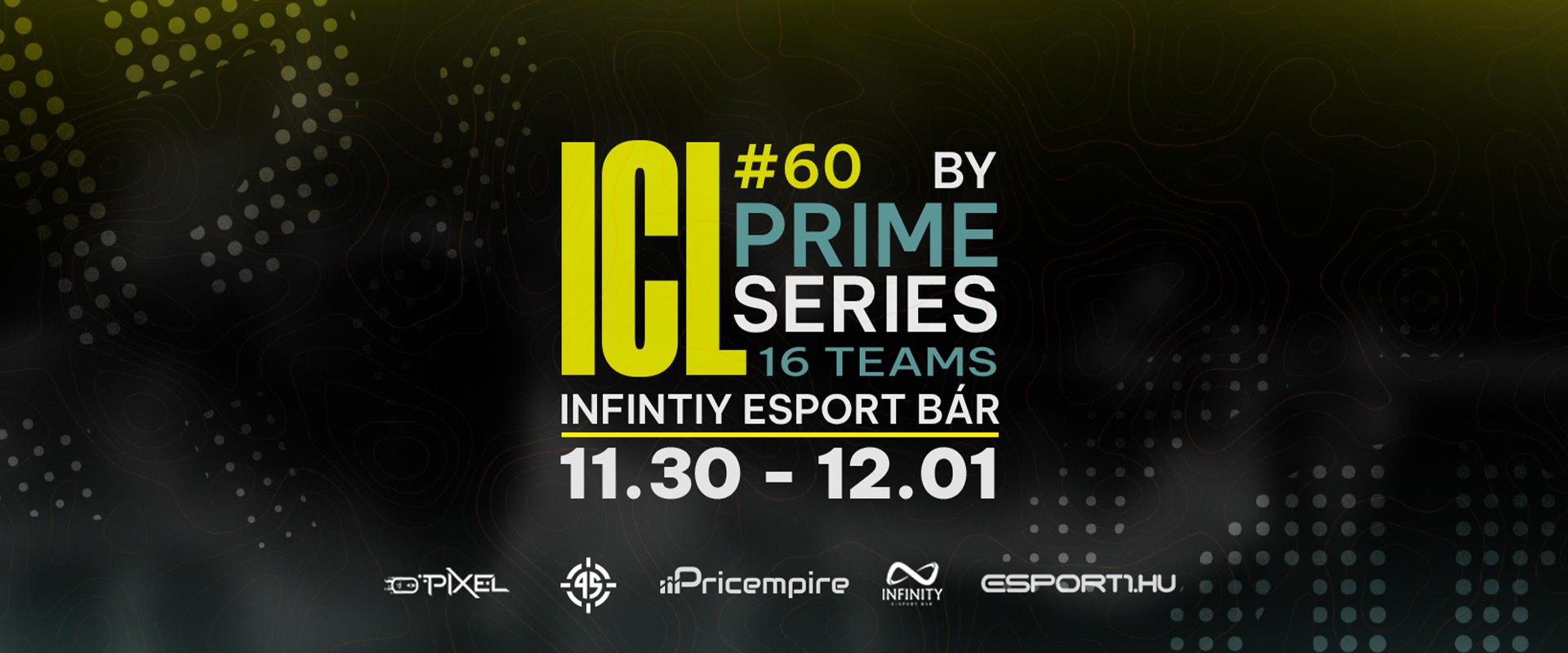 CS2 LAN Budapest szívében? Ez az ICL #60 by PRIME series, amire már most nevezhetsz!