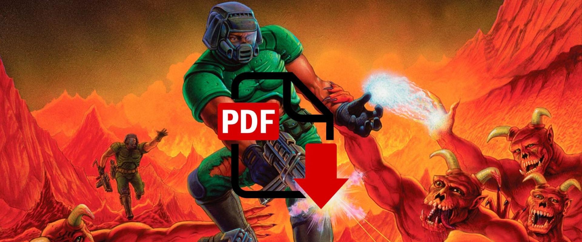 Nehogy kapj egy PDF doksit, amelyben lesz egy játszható Doom is