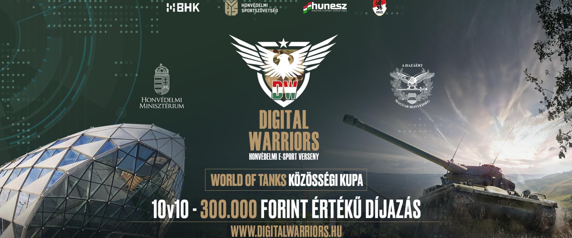 1 millió Ft-nyi nyeremény a tét: Elindult a Digital Warriors tavaszi nyereményjátéka, nevezz a közösségi kupákra!