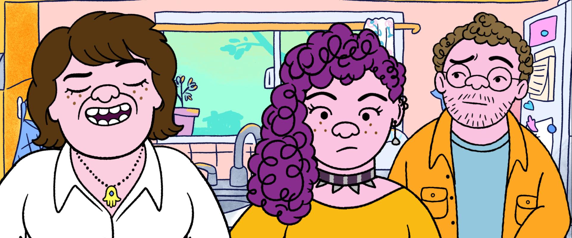 Egy család életéről mesél a BoJack Horseman alkotójának új animációs sorozata