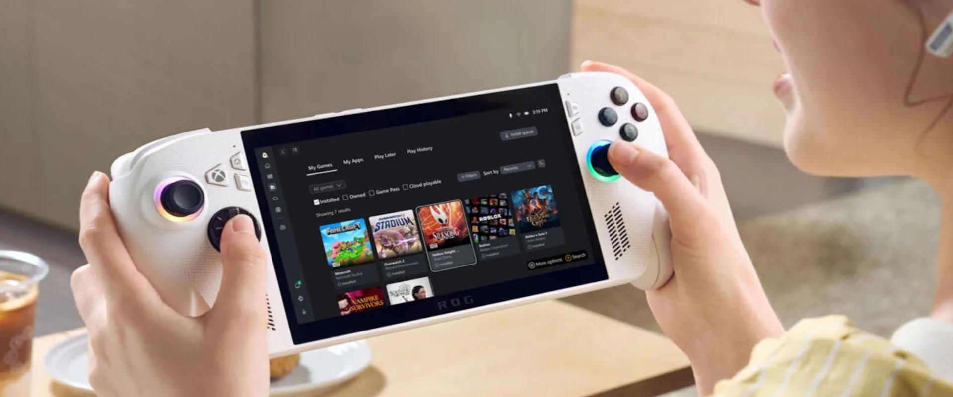 Konzolnak tűnik, de a ROG Xbox Ally nem az