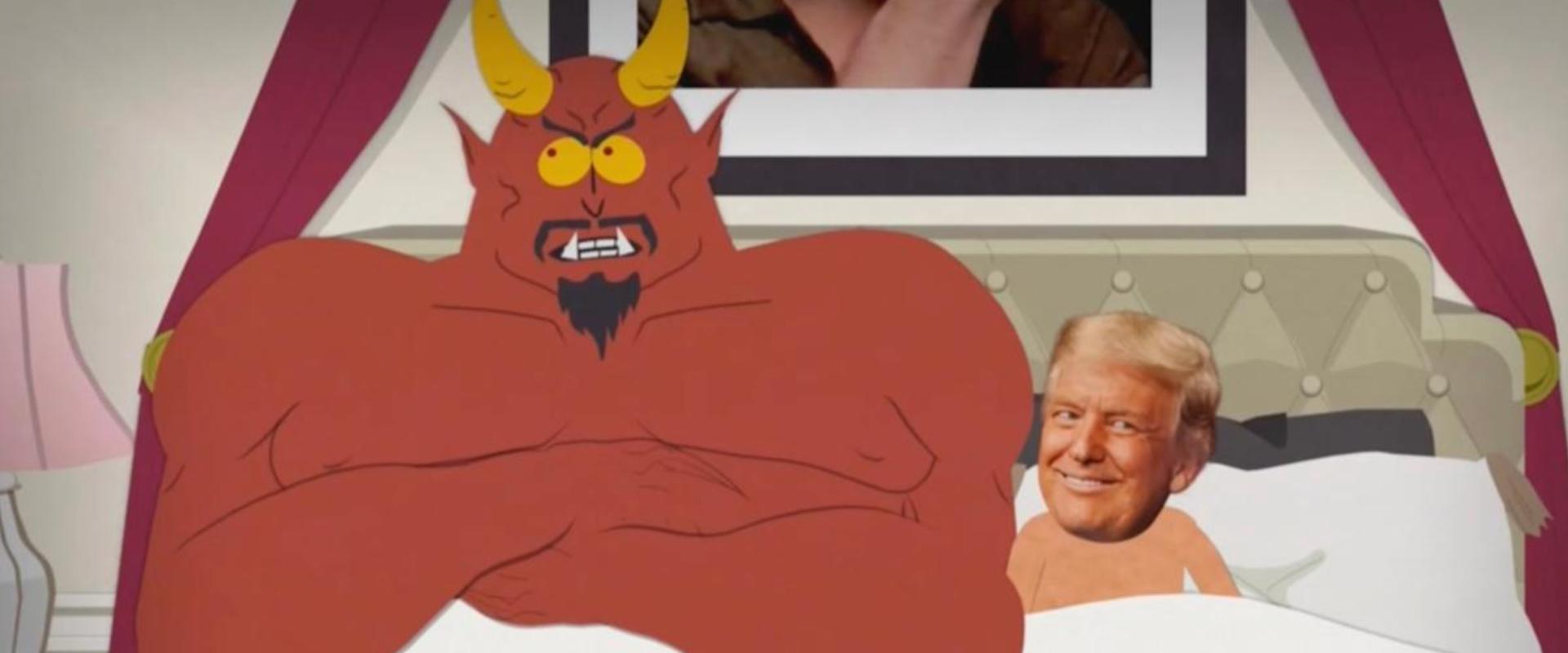 Trump már rögtön az első részben ágyba bújt Sátánnal – visszatért a South Park