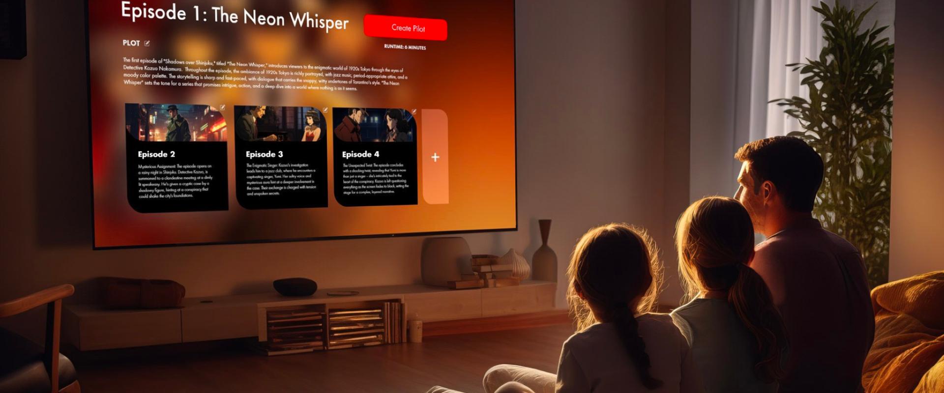 Megérkezett az AI Netflix, ahol te hozod létre a sorozatokat