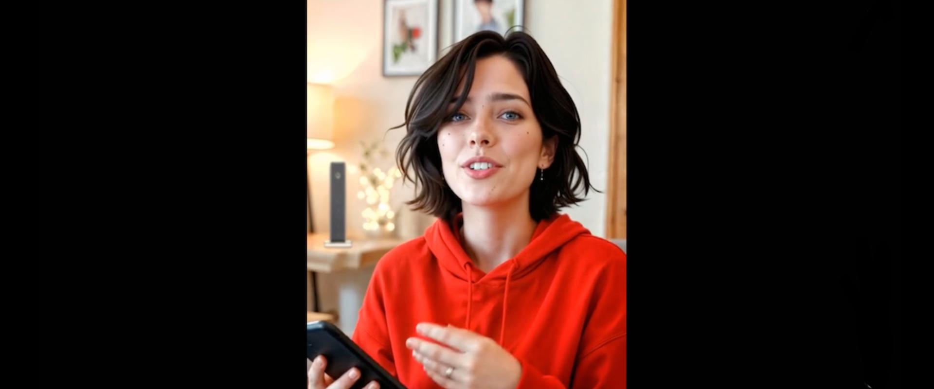 Mesterséges intelligencia által generált nővel hirdet a Vodafone