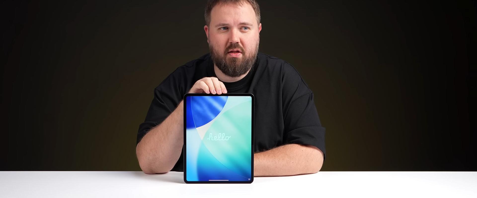 Egy orosz youtuber még azelőtt kicsomagolta az M5 iPad Prót, hogy az Apple egyáltalán bemutatta volna