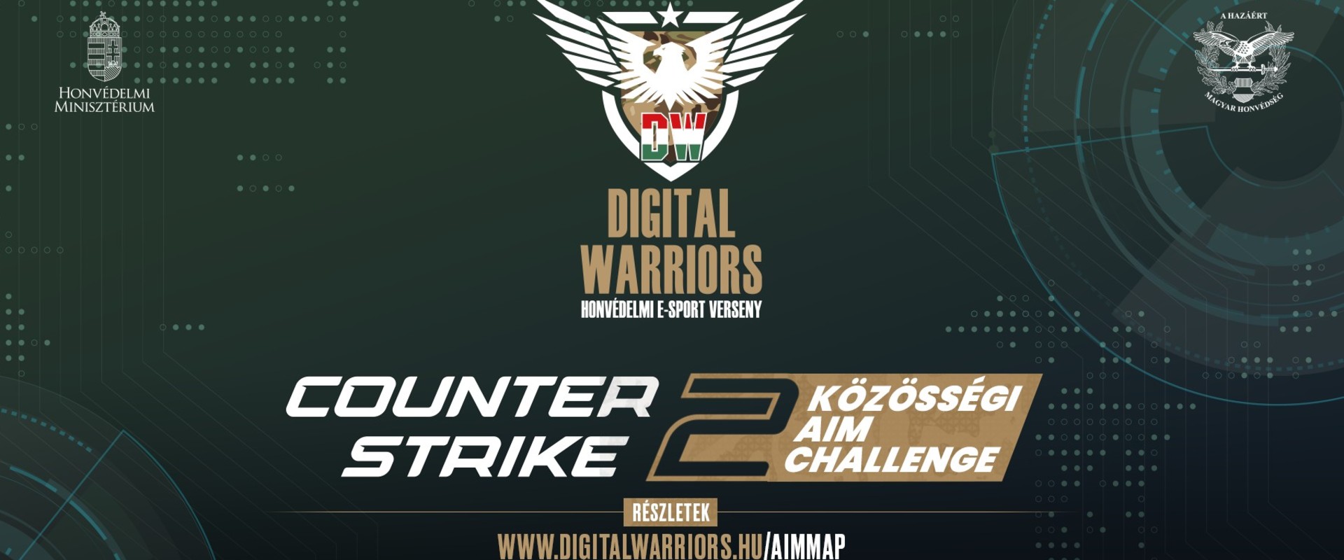 Itt a Digital Warriors – Counter-Strike 2  Közösségi Aim Challenge versenye
