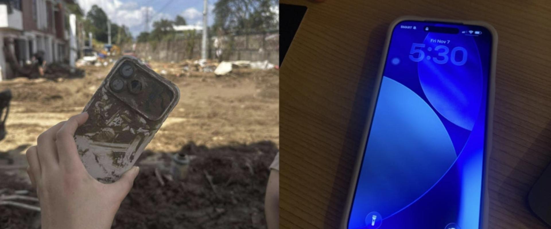 Túlélt egy tájfunt és három sárban töltött napot egy iPhone 17 Pro