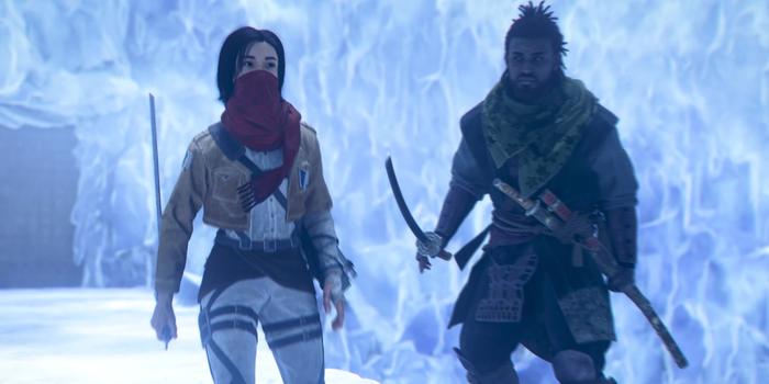 Gaming - Naoe és Yasuke a Titánok ellen, traileren az új AC Shadows crossover