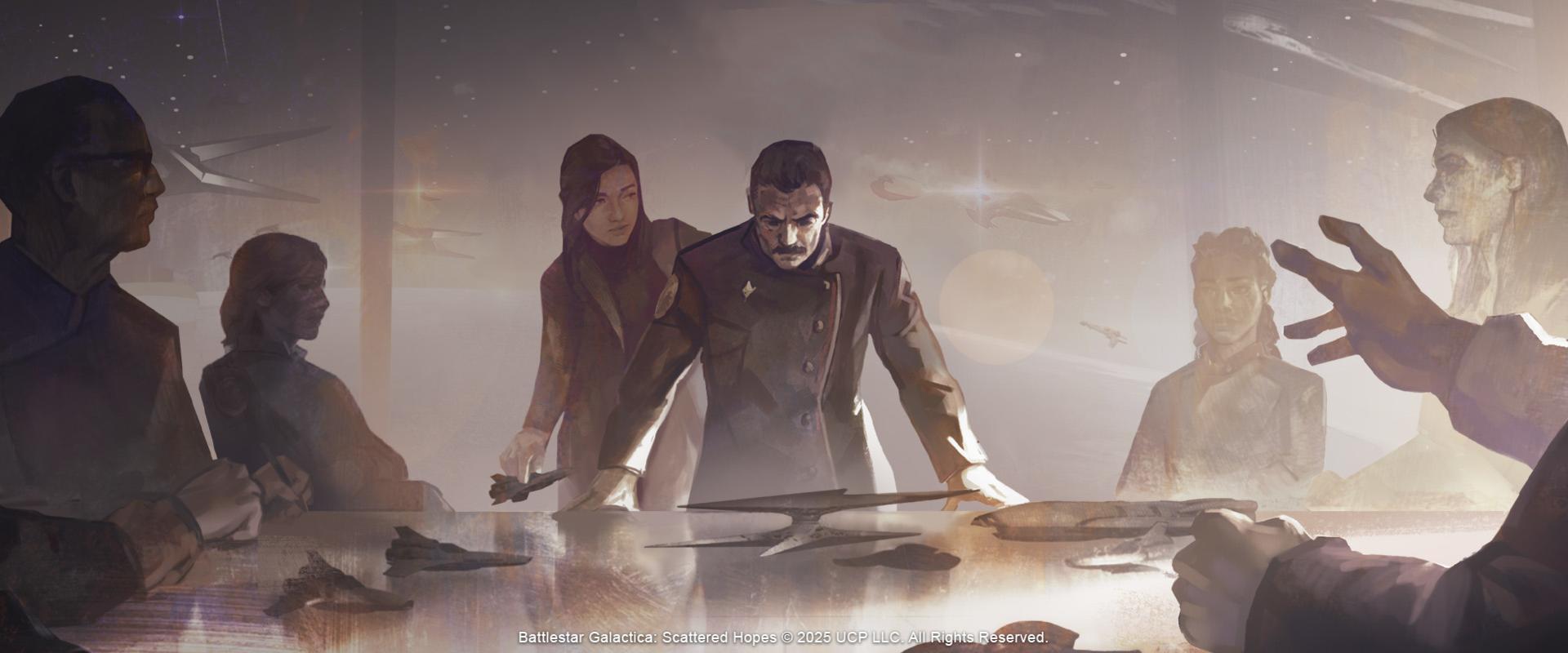A kezedben az emberiség sorsa a Battlestar Galactica: Scattered Hopes-ban