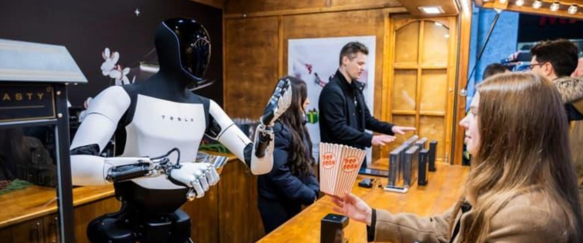 Videó: popcornt osztott az Optimus a berlini karácsonyi vásáron