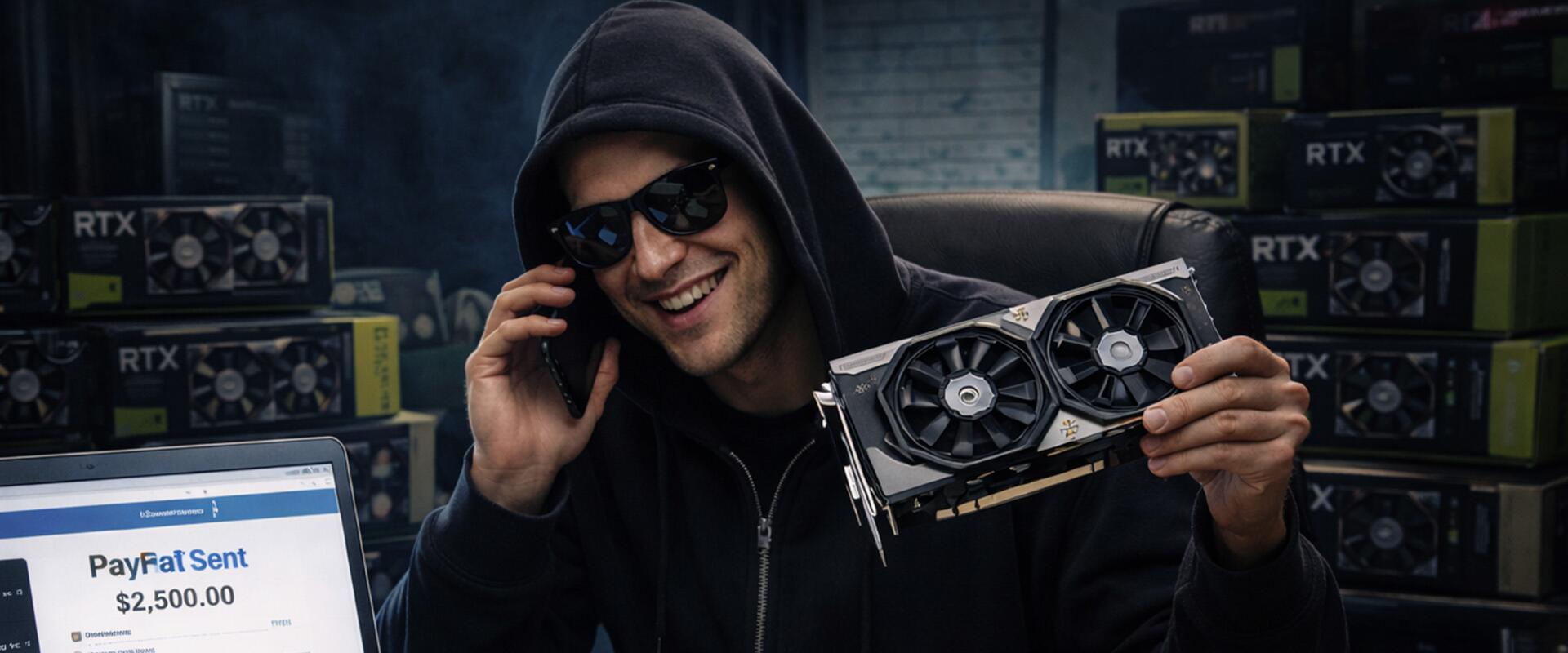 8 pines „RTX 5080-cal” húztak le egy gyanútlan videókártya vásárlót