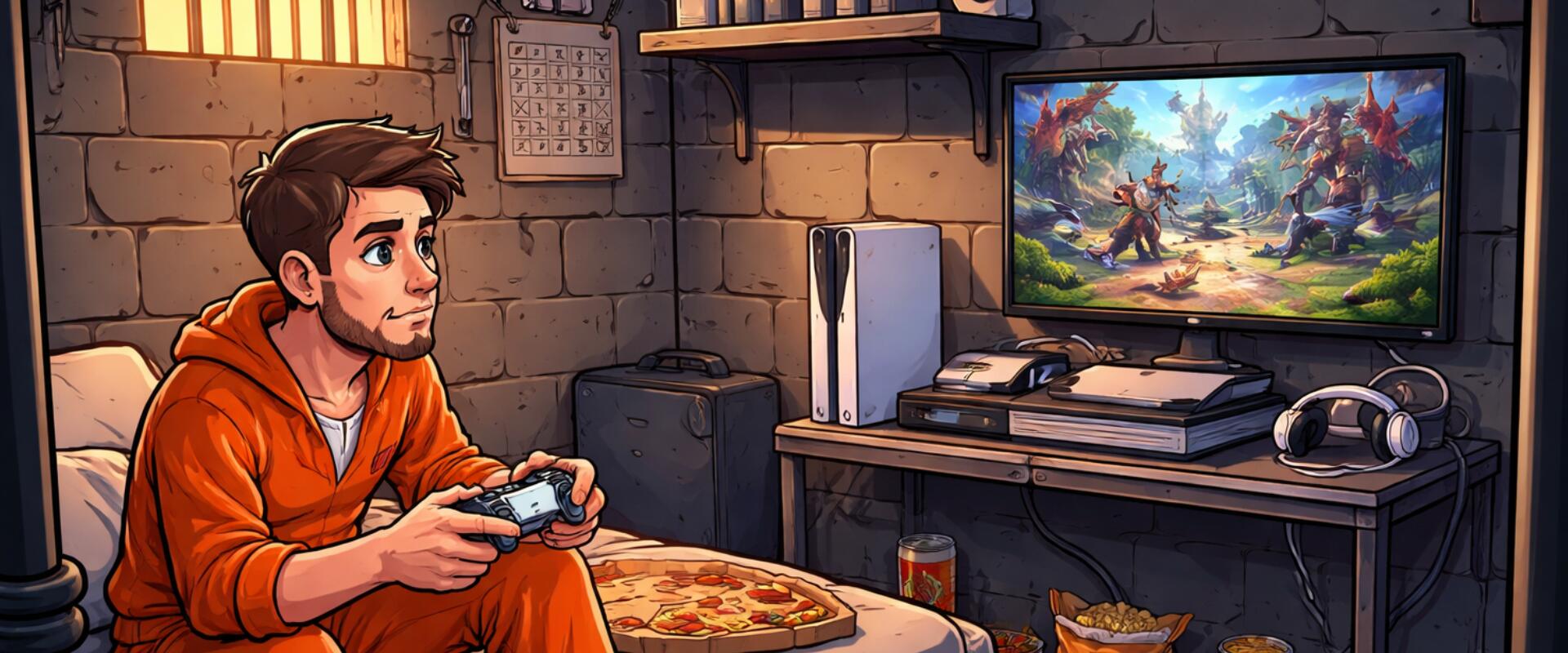 Az első vagy a második utad lenne egy PS5, amikor 27 év után szabadultál a börtönből?