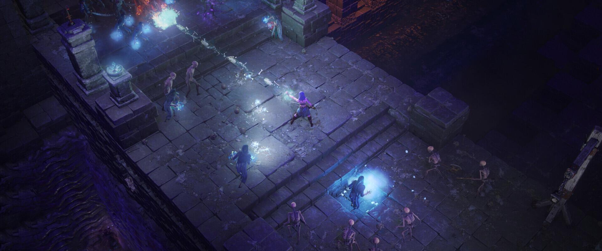 A klasszikus Diablo és a Minecraft találkozik a Darkhaven-ben