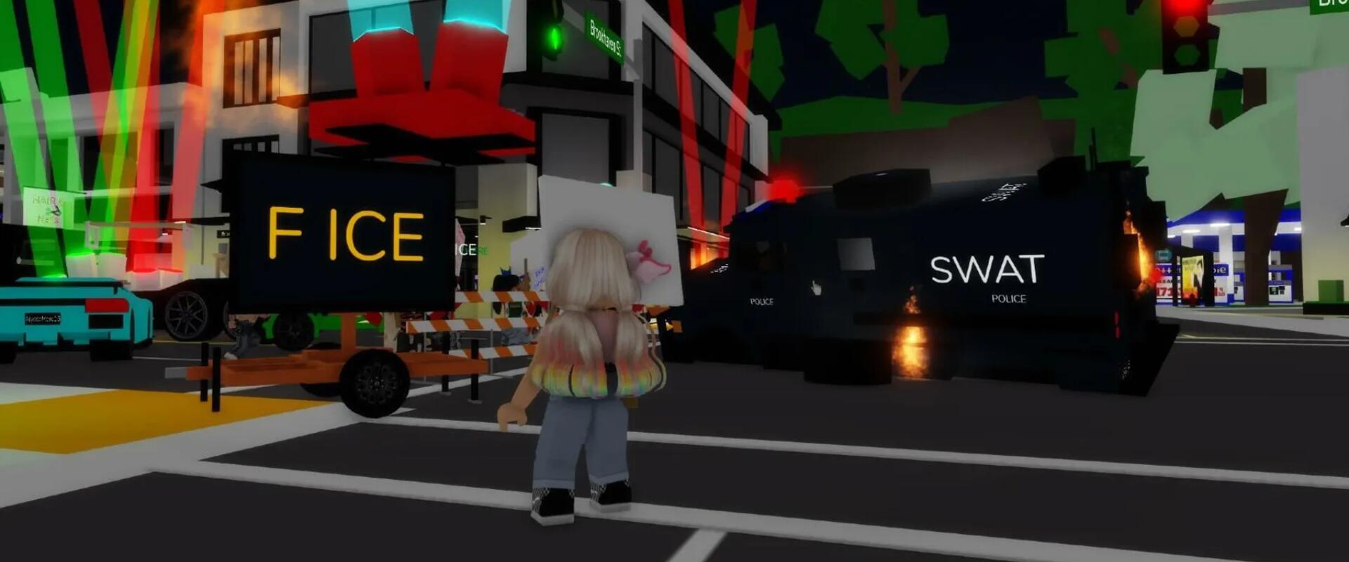 Digitális tüntetések lepték el a Roblox világát, és ismét fellángoltak az ICE razziák