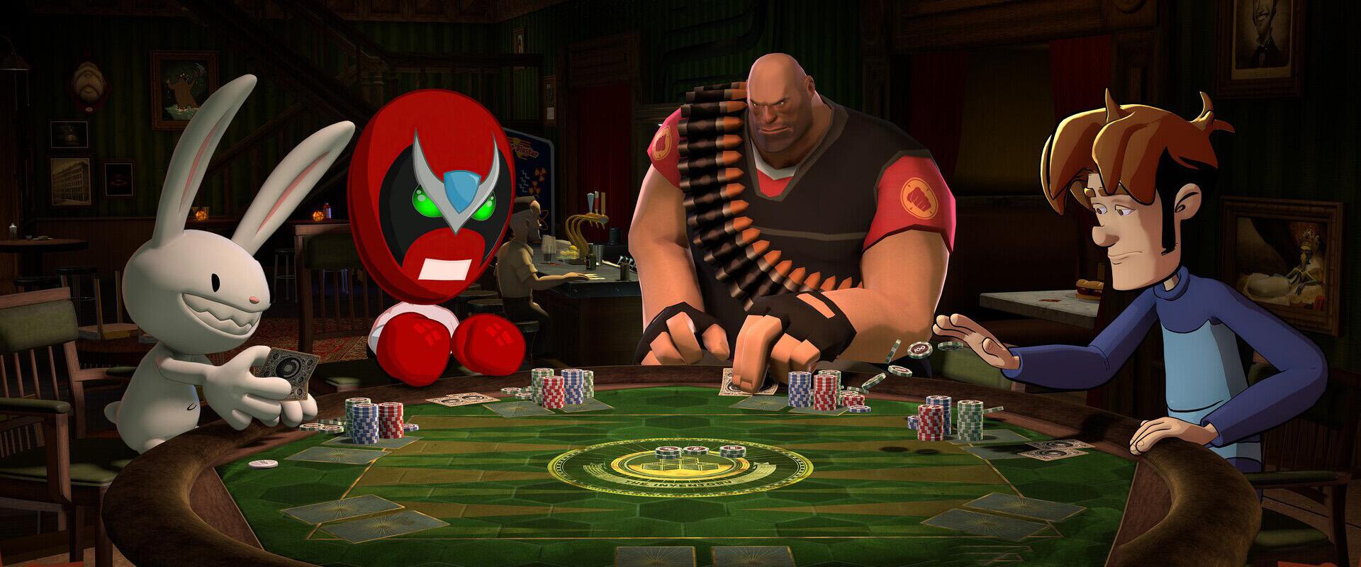 Újra pókerasztalhoz ül Heavy, Max, Tycho és Strong Bad