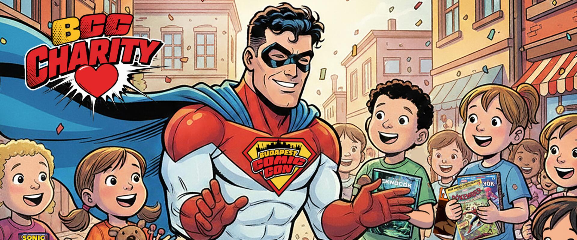 Három nagyszabású jótékonysági programmal készül az MVM Budapest Comic Con 2026