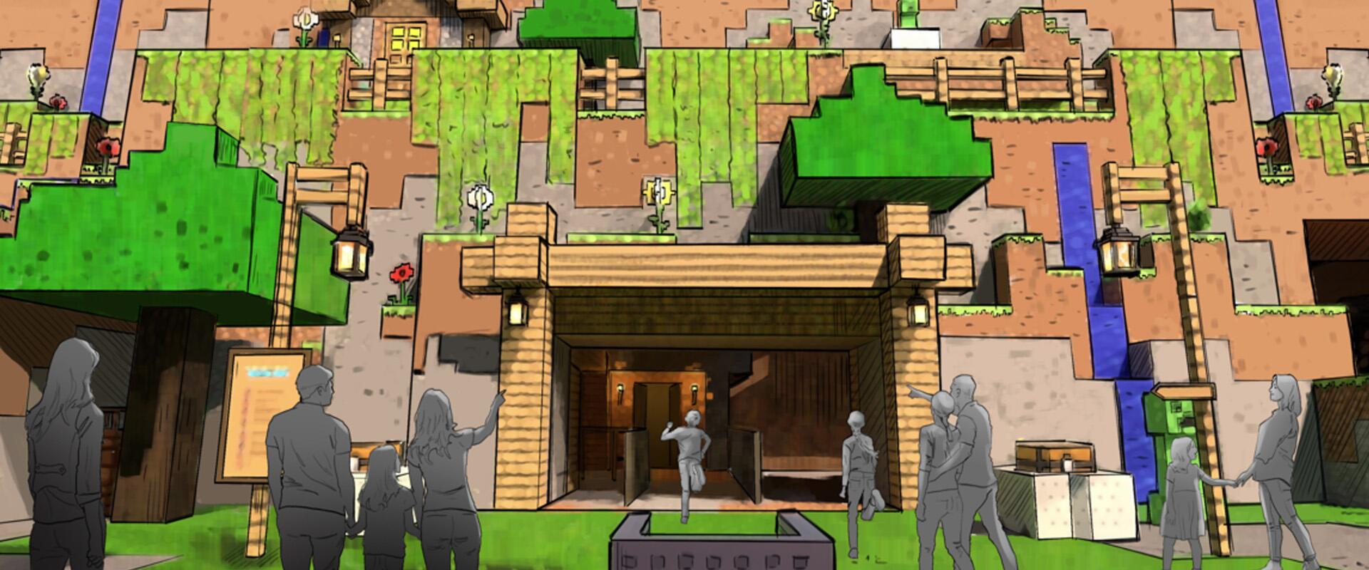 Jövőre nyílik a világ első Minecraft-vidámparkja