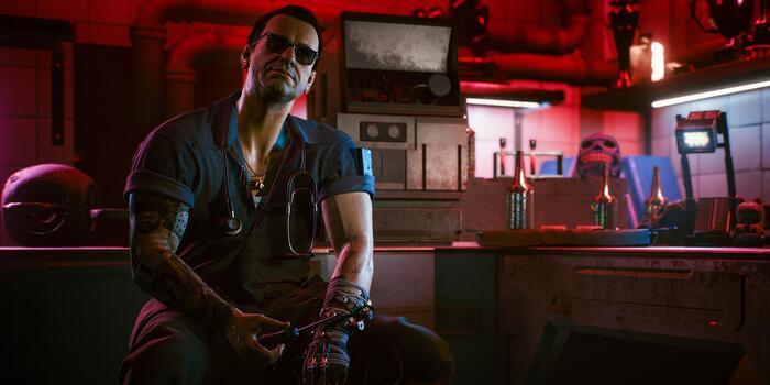 Gaming - Viktor Vektor a legjobb arc, úgyhogy most te is ripperdoc lehetsz ebben a játékban