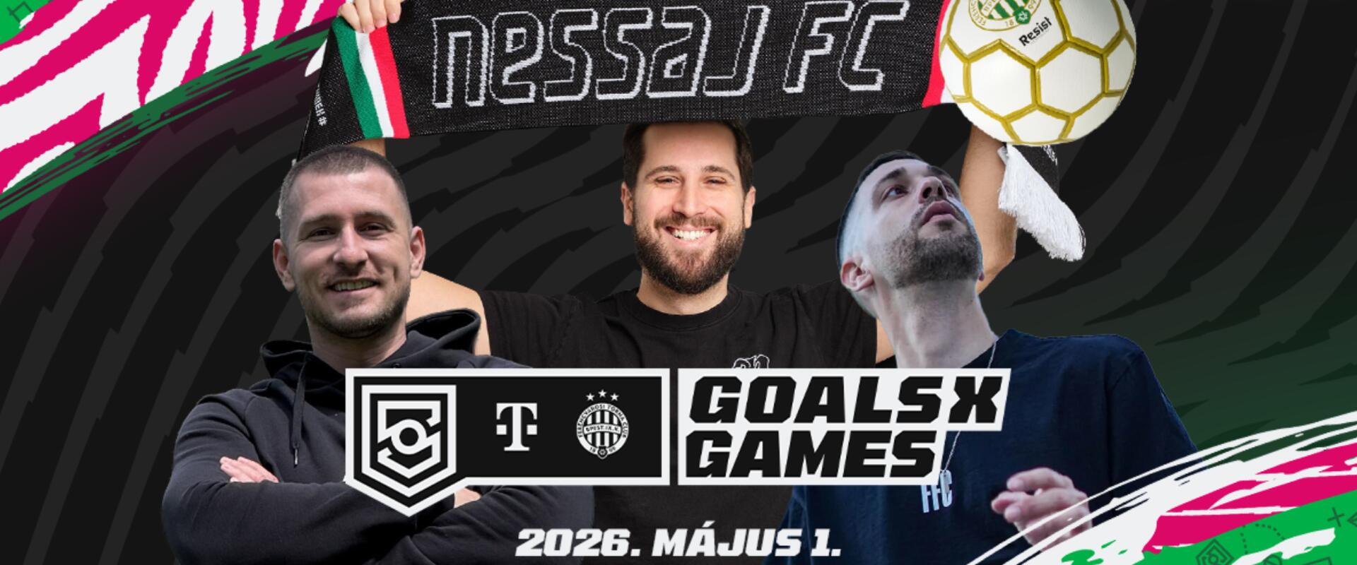 Foci és gaming egy pályán – érkezik a Goals x Games a Groupama Arénába