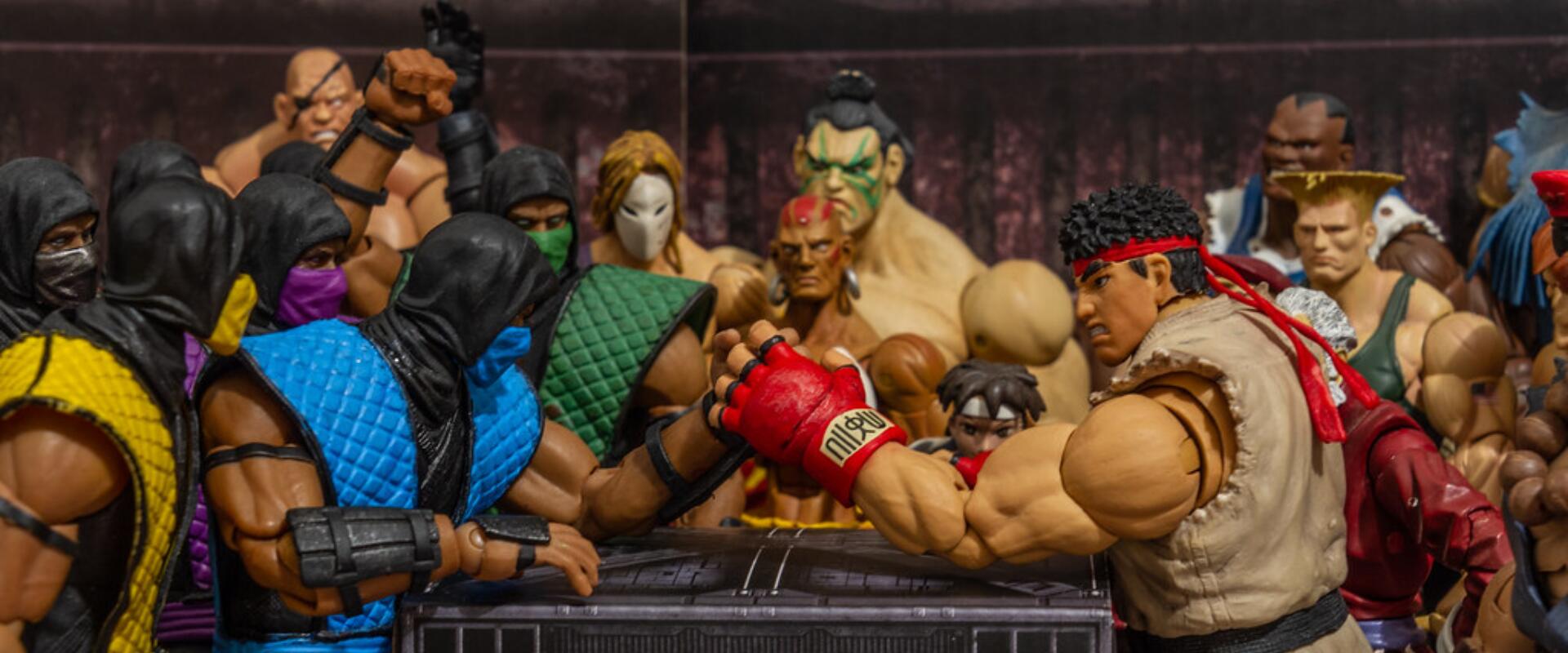 A Street Fighter karakterei is tiszteletüket tehetik a Mortal Kombatban