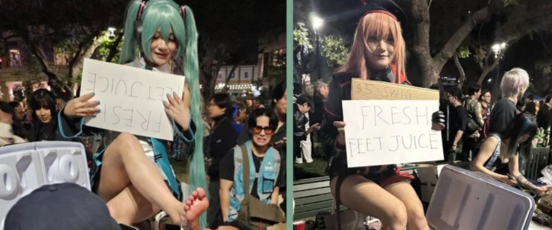 Hatsune Miku cosplayer lábvíz-biznisze borzolja a kedélyeket az anime közösségben