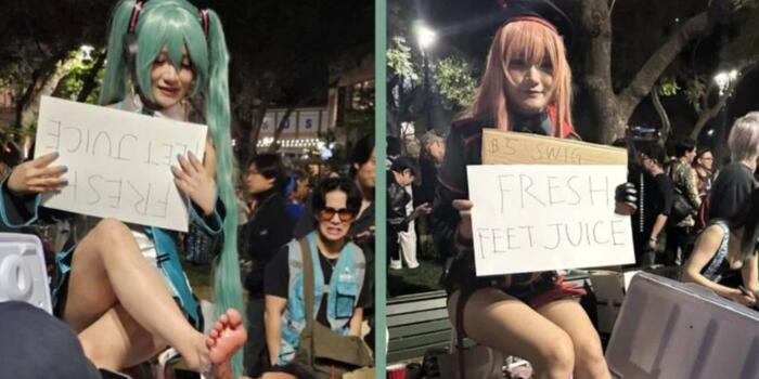 Gaming - Hatsune Miku cosplayer lábvíz-biznisze borzolja a kedélyeket az anime közösségben