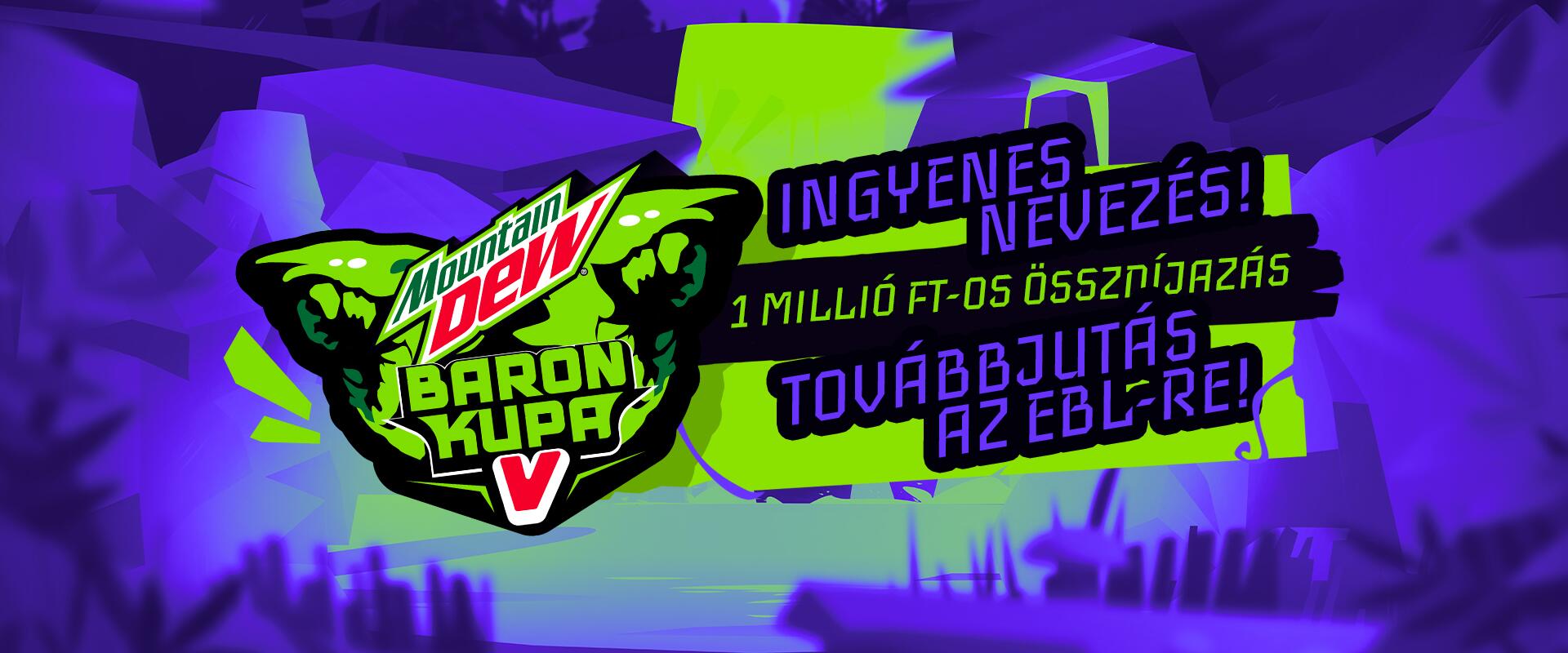 LoL: Újra itt a Mountain Dew Baron Kupa, nevezz, játssz és nyerj!