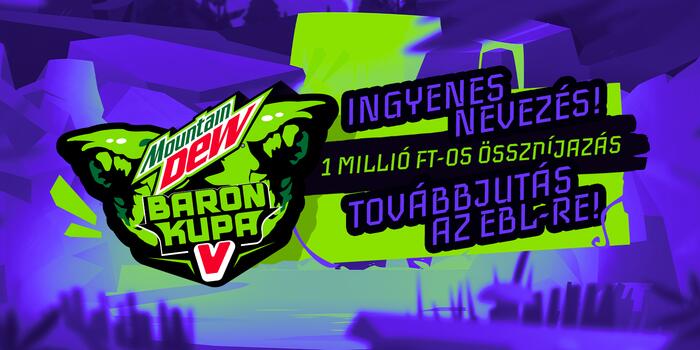 League of Legends - LoL: Újra itt a Mountain Dew Baron Kupa, nevezz, játssz és nyerj!