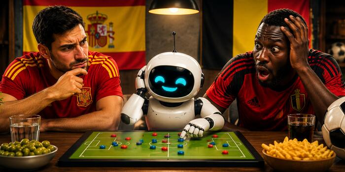 Gaming - Tilitoli vagy belga gólzápor? Íme a mesterséges intelligencia forgatókönyve a mai foci vb rangadóra