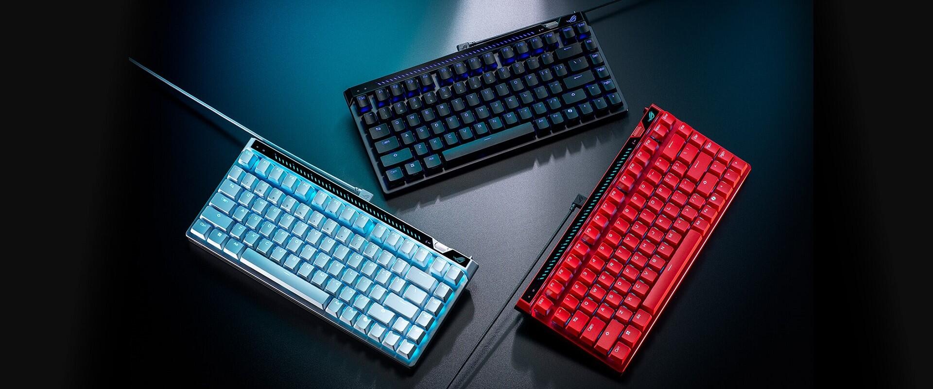 Már magyar kiosztással is elérhetők a ROG Hall Effect gamer billentyűzetek