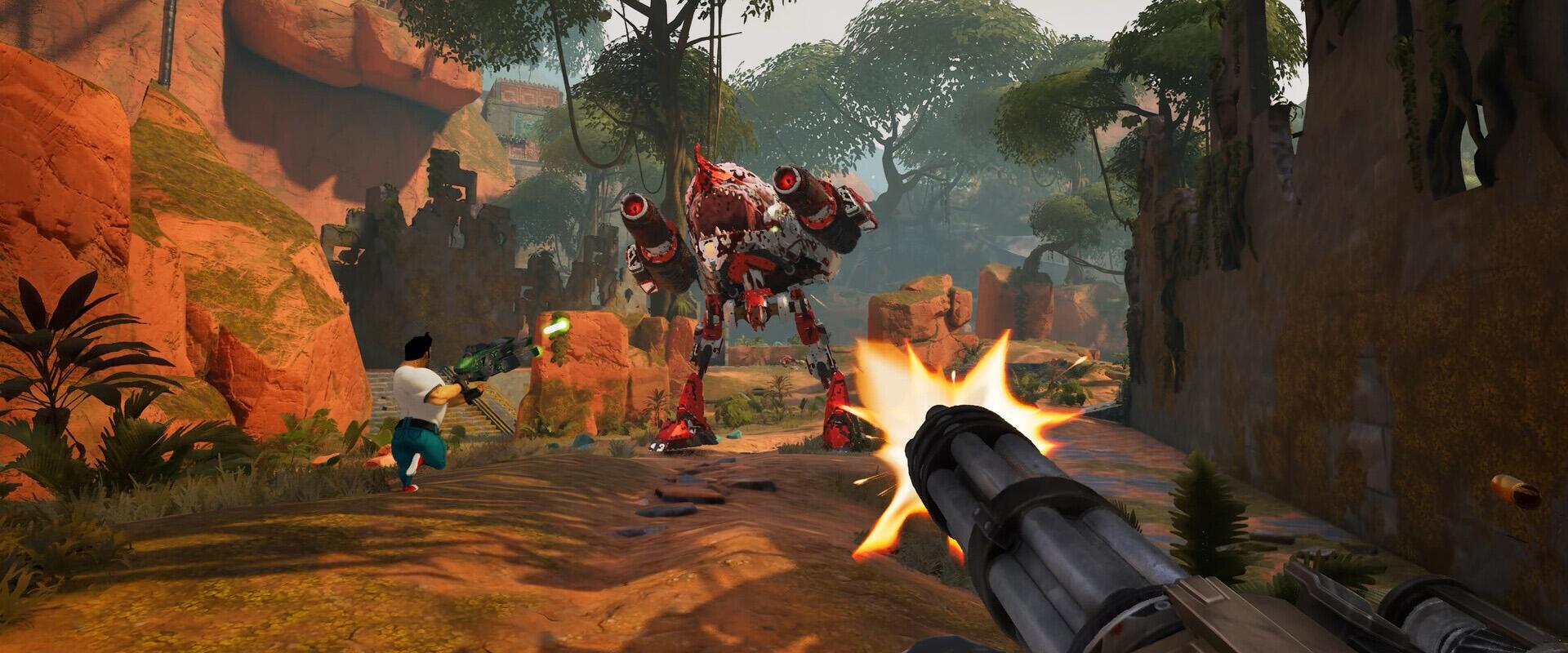 Egy Sam már nem elég! Ötösfogatként mészárolhatunk a Serious Sam: Shatterverse-ben
