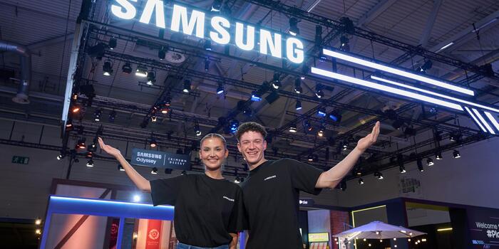Gaming - Látványos kiállításon mutatja be a Samsung gaming megoldásait a 2026-os Gamescomon