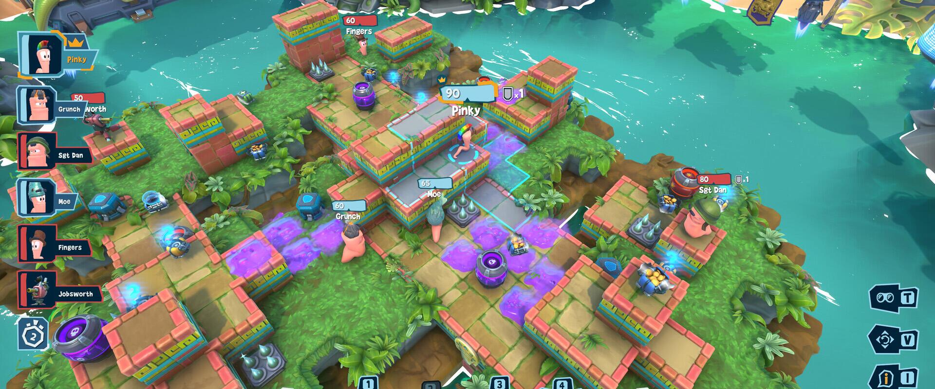 Más perspektívából harcolnak a kukacok – Bemutatkozott a Worms: Galactic Tactics