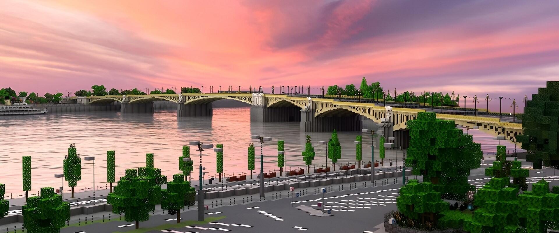 Ha szeretnél átsétálni a Margit hídon, elég elindítanod a Minecraftot!