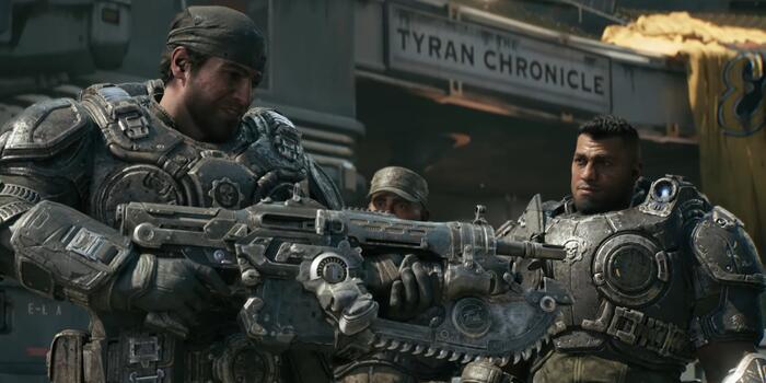 Gaming - Marcus Fenix a Pokolból tért vissza: zseniális, mégis megosztó előzetest kapott a Gears of War: E-Day