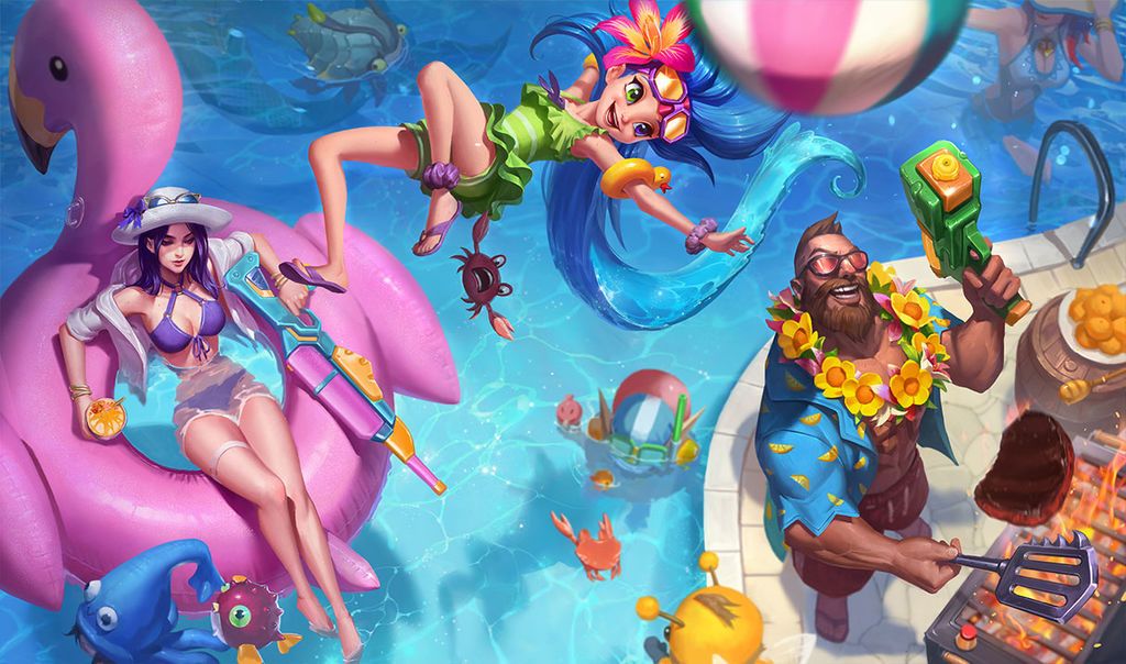 Pool Party Gangplank - 675 RP (-50%)