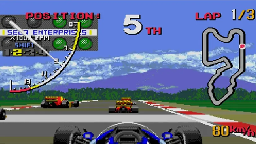 19. Ayrton Senna's Super Monaco GP II - Mega Drive (1992)