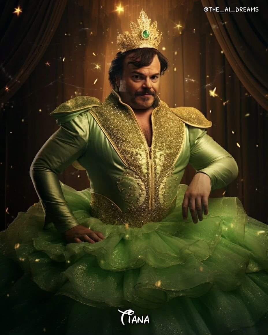 Jack Black mint Tiana