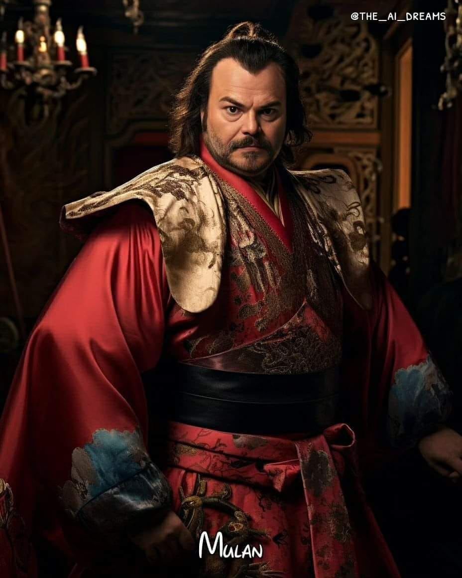 Jack Black mint Mulán