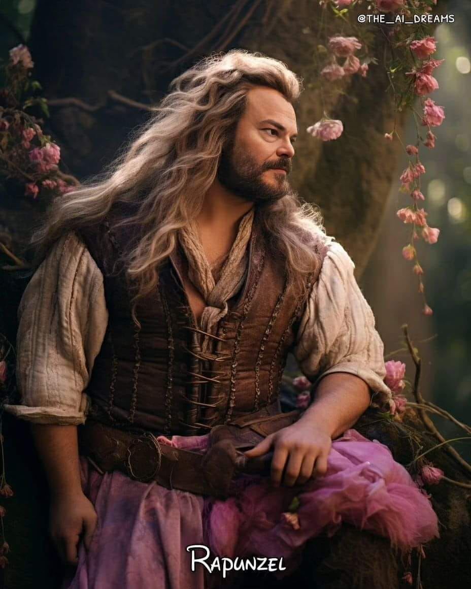 Jack Black mint Rapunzel