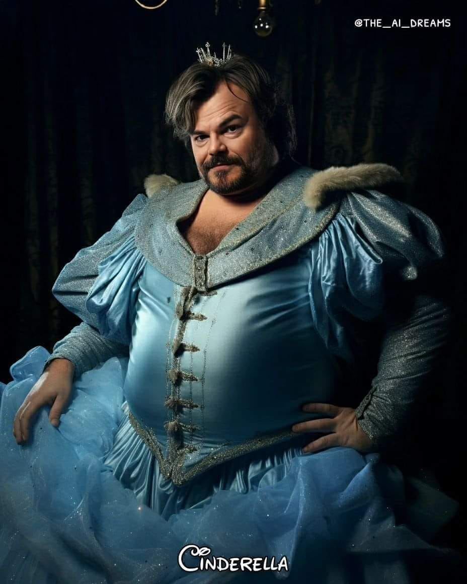 Jack Black mint Hamupipőke