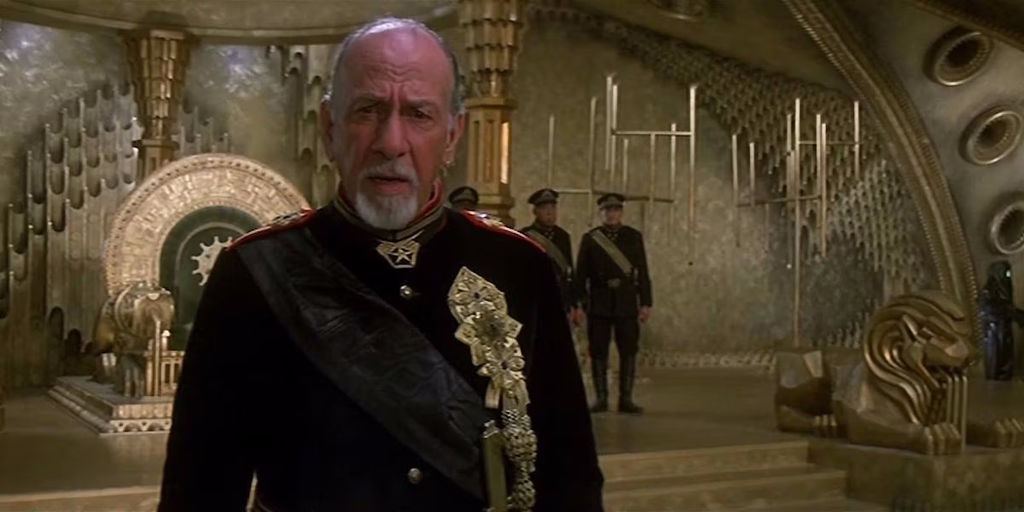 Emperor (a császár) szerepében: Jose Ferrer (Dűne 1984)