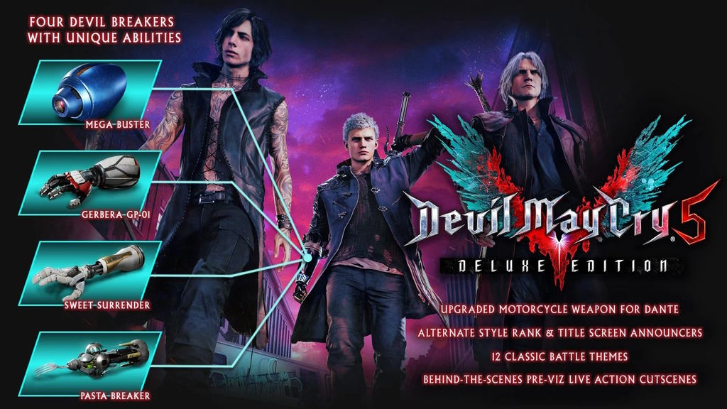 Devil May Cry 5 – Deluxe Edition: 39.99 euró helyett 15.99