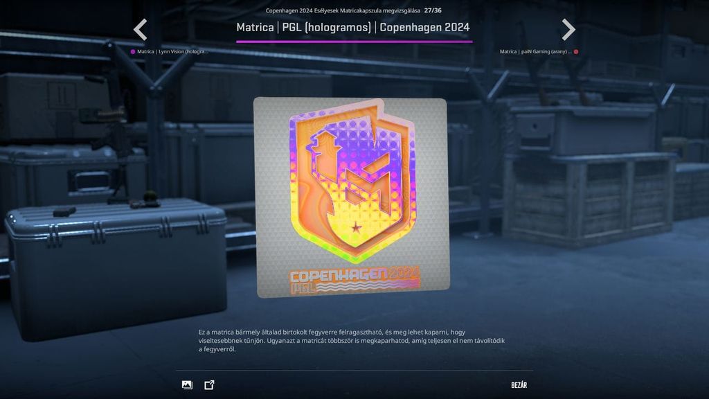 PGL Major Koppenhága logo - Holo