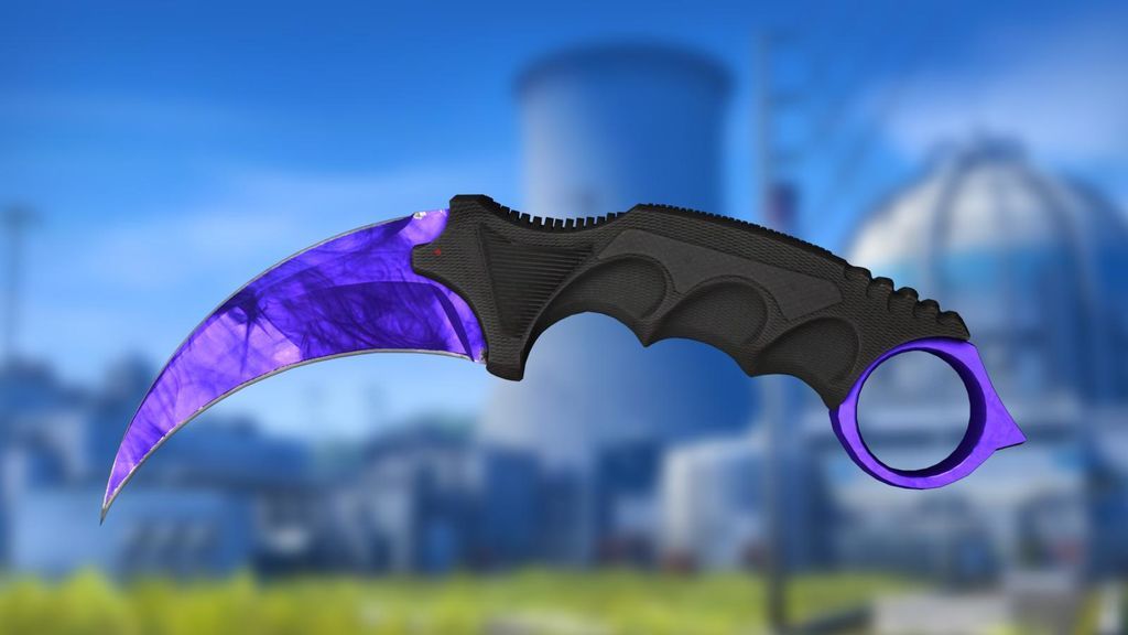 5. Karambit / Butterfly / M9 Bayonet Sapphire: $8 000+