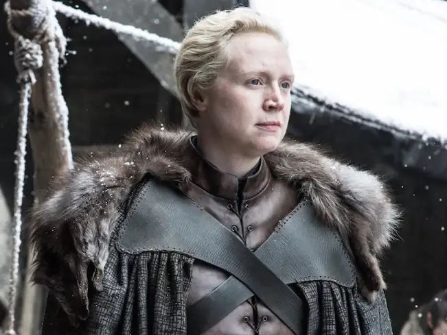 Gwendoline Christie, mint Brienne of Tarth